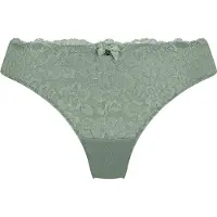 Hunkemoller String 'Marine' olijfgroen