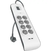 Belkin Surge Protector 8 outlet 2 meter 2x usb