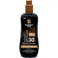 Australian Gold Zonnebrandcrème SPF30 Spray Gel Met Directe Bronzers 100 ml