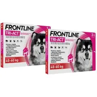 Frontline 2x Tri-Act Anti Vlooien en Teken Druppels XL 3 pipetten