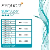 Seguna Slip Super XL - 1 paquet de 16 protections