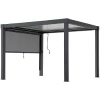 Sunjoy Rolgordijn Rolscherm voor Multi Pergola 276cm x 210cm
