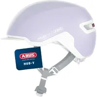 ABUS Fietshelm HUD-Y pure lavender S - 51-55 cm - paars - Geschikt voor gebruik op elektrische fietsen - stadsfietsen - 280 g