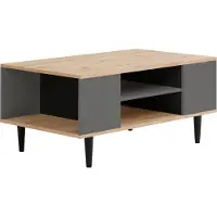 DOMUS Legro-Salontafel - Grijs Eikenlook