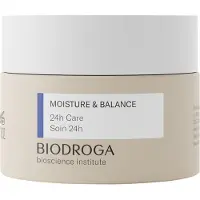 Biodroga Moisture & Balance 24h Care 1.7 oz met Hyaluronzuur + Cica - Verzachtend - Hydratatie - VRIJ van minerale olie Parabenen Siliconen Kleur