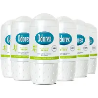 Odorex Natural Fresh Anti-Transpirant Deodorant roller - 6x 50ml - Voordeelverpakking