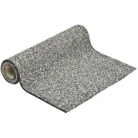 vidaXL Grindfolie 400x100 cm grijs