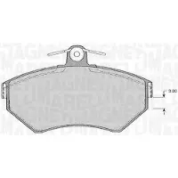 MAGNETI MARELLI 363916060389 Remblokken