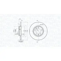 MAGNETI MARELLI 360406139001 Remschijf
