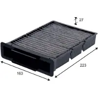 Valeo 715876 Interieurfilter