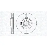 MAGNETI MARELLI 361302040484 Remschijf