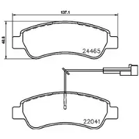 MAGNETI MARELLI 363700461125 Remblokken