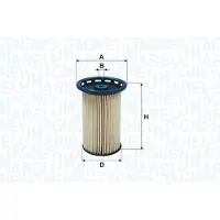 MAGNETI MARELLI 153071762477 Brandstoffilter