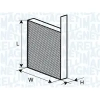 MAGNETI MARELLI 350203062820 Interieurfilter