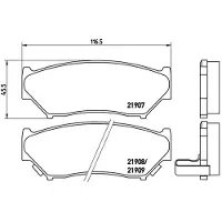 MAGNETI MARELLI 363700479008 Remblokken