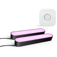 Philips Hue Bundel: 2x Play Lightbars Zwart + Bridge