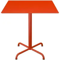 Houe Bijzettafel Buiten Pico Café Table 4 Star Base Cayenne 70 x 70 cm
