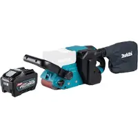 Makita BS 001 GT1 Accubandschuurmachine 40 V max. 76 x 533 mm Borstelloos + 1x oplaadbare accu 5.0 Ah - zonder lader