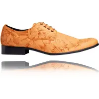 Lureaux Orangy - - Nette Kleurrijke Schoenen Met - Of Zonder - Print - Heren