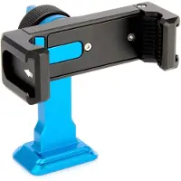 3 Legged Thing Phil Universal Adjustable Multi-Functional Arca 3/8" & 1/4" Phone Clamp Blue
