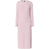 Pieces Jurk 'PCFlora' rosa / wit