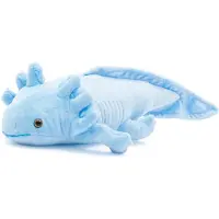 Baby Mix Axolotl knuffeldier pluche 45 cm blauw - Knuffel