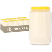 Kristen Kaars 3 Dagen Wit – Kaarsen – 10 Stuks – Herdenkingslicht – Grafkaars – Brandduur 72 Uur – Voor Binnen en Buiten