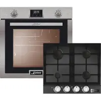 Kaiser - inbouwoven - EG 6372 - KCG 6387 Turbo - glaskeramische gaskookplaat 60 cm - 60cm - inbouwgasoven - zelfreinigend - 79L