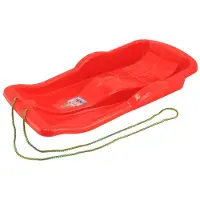 Baby Mix Karol kunststof kinderslee rood - Bobslee