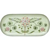 Pip studio Taartplateau Lily & Lotus Light Green 33,3 x 15,5 cm (Set van 6)