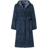 Missoni Badjas Azul 150 Hooded Blue Multicolor-S