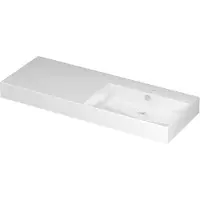Ink Wastafel unlimited 1200x450x110 mm glans wit 0202205