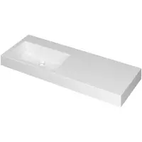 Ink Wastafel Momento 1200x450x90 mm Glans wit 3421045