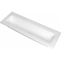 Ink Wastafel reflekt 1200x400x15 mm mat wit 3407741