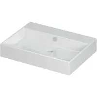 Ink Wastafel Unlimited Porselein zonder kraangat 60 cm x 45 cm x 11 cm Glans wit 0202001