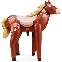 Party Deco Folie Ballon Paard Bella (110cm)