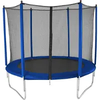 Rijoka Trampoline Ø305cm Met Veiligheidsnet - Outdoor - Blauw
