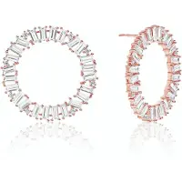 Sif Jakobs ANTELLA CIRCOLO GRANDE EARRINGS SJ-E0325-CZ-RG