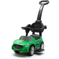 Baby Mix Racer loopauto met geluid en duwstang - Loopwagen