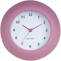 Karlsson Wandklok Tender Rib - Warmroze - Ø 25 cm