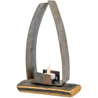 Barrelatelier BA Limited Edition Barrel Candle holder / Duurzaam & Ambachtelijk gemaakt van een houten Whiskyvat / Cadeauartikel