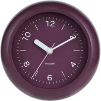 Karlsson Wandklok Slope - Dark mauve - Ø20cm - Wandklok Scandinavisch