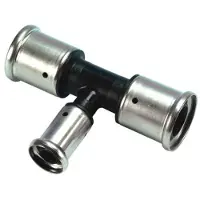 Henco pers T-stuk verloop 26x16x26mm