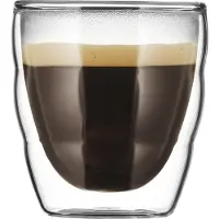 Bodum Glas Pilatus Transparent 80 ml (Set van 2)