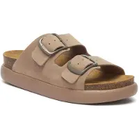 Scholl F32249 2361 Noëlle Chunky Slippers | Maat 37 Dames Beige