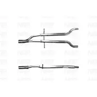 NAP carPARTS CAC10414 Voorpijp