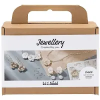 Creativ Company sieraden knutselset bloemen - oorbellen, armband, ketting.