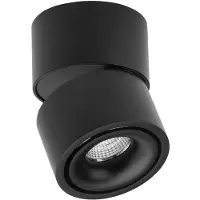 ANTIDARK Plafondlamp , dimbare, Zwart, Woonkamer, Aluminium