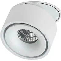 ANTIDARK Spots , dimbare, Wit, Kelder, Aluminium