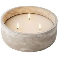 Lumineo Zonne-energie Kaars Met Vlameffect 28x8 Cm